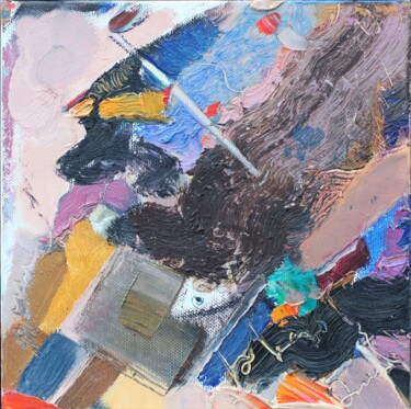 Abstract Landscape Картина под названием "Abstract Landscape" - Elena Dushkevich, Подлинное произведение искусства, Масло