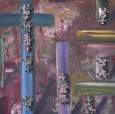 Calling Upon You Peinture intitulée "Calling Upon You" par Jori Aguilar, Œuvre d'art originale, Acrylique Monté sur Châssis en bois