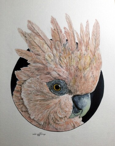 Painting titled "ARABARBAPAPA" by Michel Cendra-Terrassa, Original Artwork, Watercolor