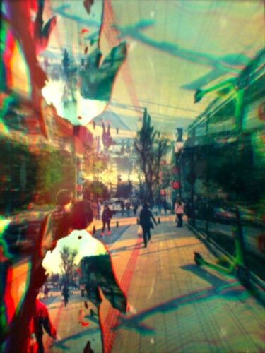 Printmaking titled "Mirror Universe" by Banu Muazzez Arpalı, Original Artwork, Digital Photography