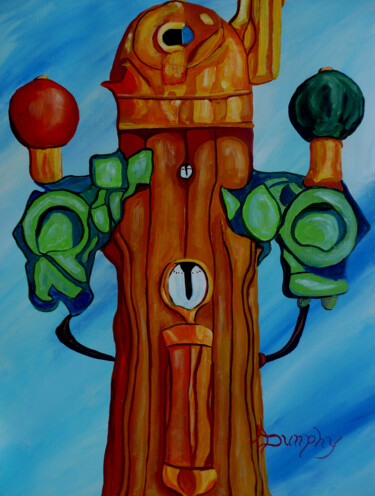 Pittura intitolato "The Binnacle" da Anthony Dunphy, Opera d'arte originale, Acrilico
