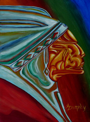 Pittura intitolato "Pontiac in Abstract" da Anthony Dunphy, Opera d'arte originale, Acrilico