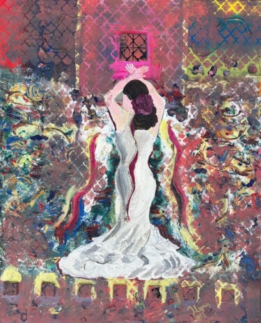 El Baile Nupcial 绘画 标题为“El Baile Nupcial” 由Jori Aguilar, 原创艺术品, 丙烯