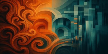 Digital Arts titled "Aesthetic Hybridiza…" by Alberto Capitani, Original Artwork, AI generated image
