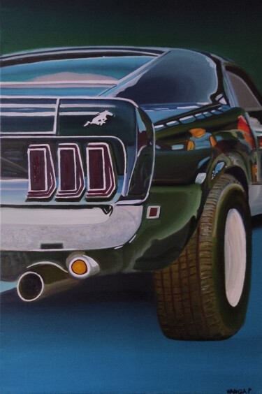 "The Road Calls" Schilderij getiteld ""The Road Calls"" door Ivan Garbuzov, Origineel Kunstwerk, Olie Gemonteerd op Andere stijve panelen