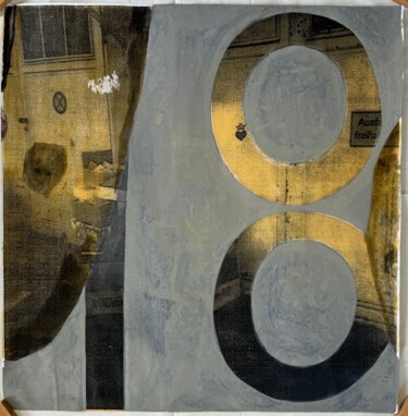Collages titled "Numbers 6" by Birgit Karg, Original Artwork, Manipulated Photography