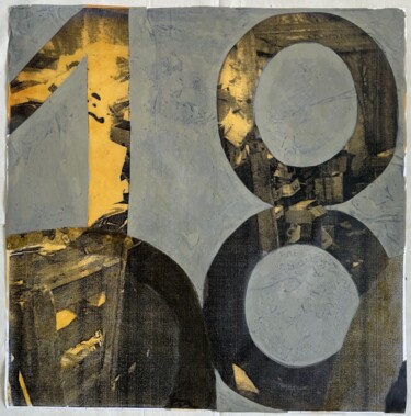 Collages titled "Numbers 8" by Birgit Karg, Original Artwork, Manipulated Photography