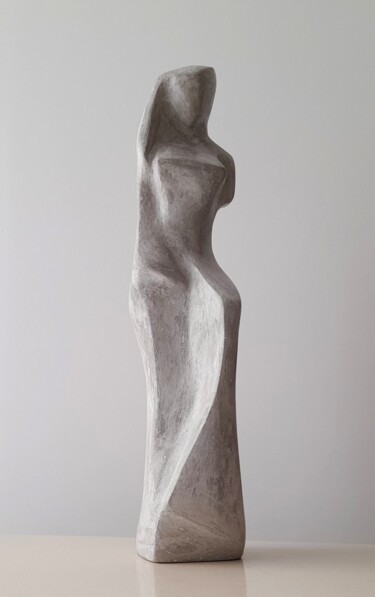 Escultura intitulada "Valerie" por Clark Camilleri, Obras de arte originais, Concreto