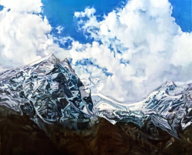 Painting titled "The other side (A v…" by Takuart, Original Artwork, Oil