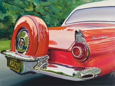 "Christine: Red Reckoning" Картина под названием ""Christine: Red Rec…" - Иван Гарбузов, Подлинное произведение искусства, Масло Установлен на Другая ж…