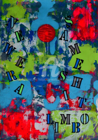 New Era the Same Mess Printmaking titled "New Era the Same Me…" by Małgorzata Wartołowicz (Margot Sophie), Original Artwork, Digital Print
