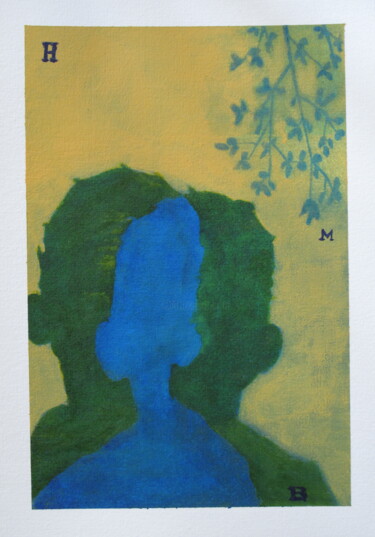 Peinture intitulée "Enfant. Avril." par Henri-Marc Benoit, Œuvre d'art originale, Acrylique