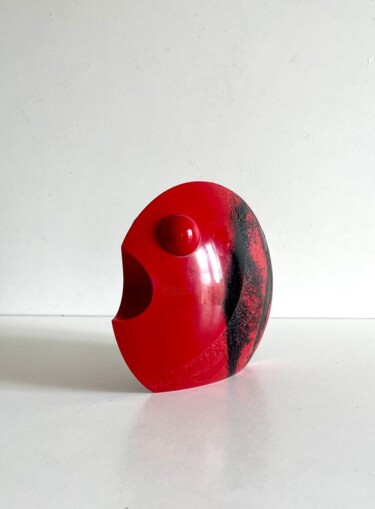 Scultura intitolato "Poisson rouge en ré…" da Martun Harutyunyan, Opera d'arte originale, Resina