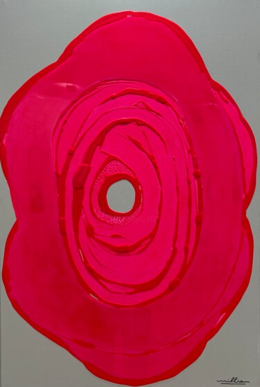 Pintura titulada "Lady pop" por William Babret, Obra de arte original, Acrílico Montado en Bastidor de camilla de madera