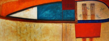 "Das Tragwerk" başlıklı Tablo Christine Krey tarafından, Orijinal sanat, Akrilik