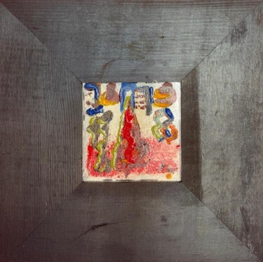 Fiesta Dance Pittura intitolato "Fiesta Dance" da Jori Aguilar, Opera d'arte originale, Acrilico Montato su Metallo