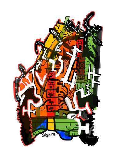 数字艺术 标题为“Varez Glenn Art con…” 由Glenn Varez, 原创艺术品, 2D数字工作