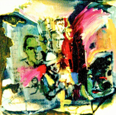Accordion Series Composition X 제목이 "Accordion Series Co…"인 미술작품 Göknil Gümüş Sungurtekin로, 원작, 기름