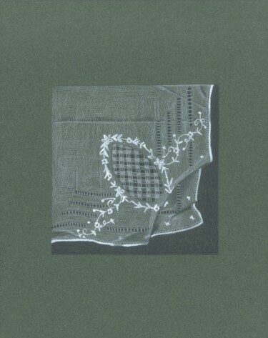 Σχέδιο με τίτλο "Needlework One" από Kristine Facchetti, Αυθεντικά έργα τέχνης, Μολύβι