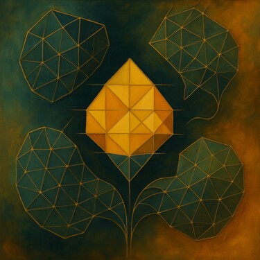 Embedded Structure 제목이 "Embedded Structure"인 디지털 아트 Alberto Capitani로, 원작, AI 생성 이미지