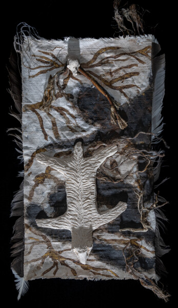 Sculpture intitulée "Sépulture" par Véronique Attia, Œuvre d'art originale, Terre cuite