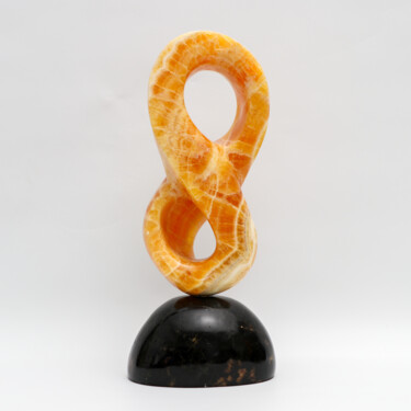 Escultura intitulada "Ciclo Solar" por Felipe Cesar D'Oliveira, Obras de arte originais, Pedra
