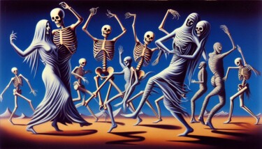 Digital Arts titled "THRILLER 017" by Karavix, Original Artwork, AI generated image