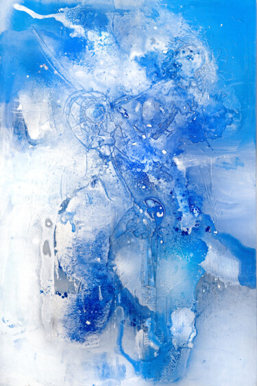 Cielo Inauge Painting titled "Cielo Inauge" by Adriano Ribeiro, Original Artwork, Acrylic