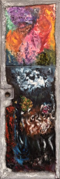 Schilderij getiteld "Portal" door Hayk-Philipp Sevumyan, Origineel Kunstwerk, Olie
