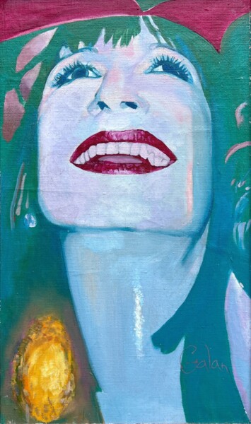 Beautiful Smile Peinture intitulée "Beautiful Smile" par Igor Galan, Œuvre d'art originale, Huile Monté sur Châssis en bois