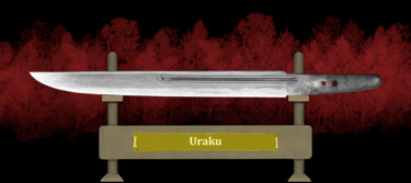 数字艺术 标题为“Uraku Rotwald” 由Marun Bönninghaus, 原创艺术品, 数字油画