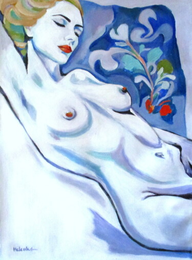 "The Stillness of Desire" 绘画 标题为“"The Stillness of D…” 由Helena Wierzbicki, 原创艺术品, 丙烯