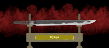 数字艺术 标题为“Hyuga Masamune Rotw…” 由Marun Bönninghaus, 原创艺术品, 数字油画