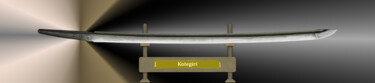数字艺术 标题为“Kotegiri Masamune G…” 由Marun Bönninghaus, 原创艺术品, 数字油画