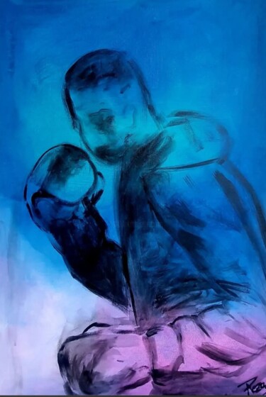 Pittura intitolato "The Way to eternal…" da Rezaart, Opera d'arte originale, Acrilico