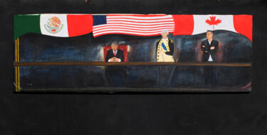 Schilderij getiteld "The Apprentices (Ja…" door Christian Envall, Origineel Kunstwerk, Olie