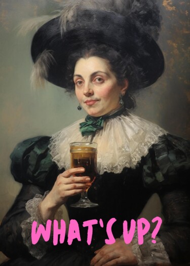 "Modern Aristocrat's…" başlıklı Dijital Sanat 春宇 关 tarafından, Orijinal sanat, AI tarafından oluşturulan görüntü Karton üzer…