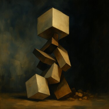 Held in Tension "Held in Tension" başlıklı Dijital Sanat Alberto Capitani tarafından, Orijinal sanat, AI tarafından oluşturulan görüntü