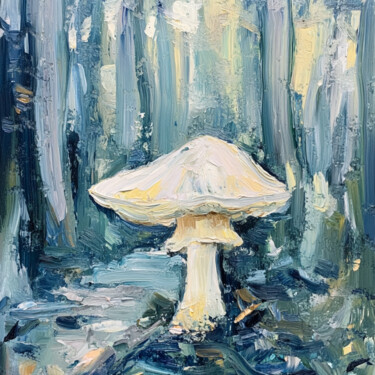 "Keeper of the Moss" başlıklı Dijital Sanat Lucy Moon tarafından, Orijinal sanat, Suluboya