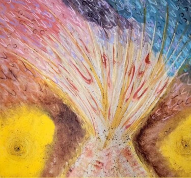 "Coffee in company" başlıklı Tablo Paobel tarafından, Orijinal sanat, Akrilik