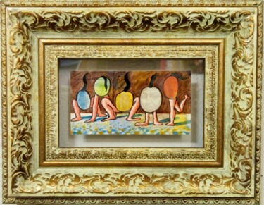 Edgar Degas Dance Malarstwo zatytułowany „Edgar Degas Dance” autorstwa Kyrylo Bondarenko, Oryginalna praca, Olej