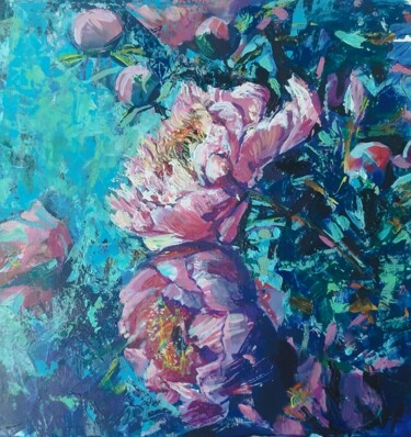 Painting titled "Untamed Harmony" by Ariadna Shmidt (AriS), Original Artwork, Acrylic