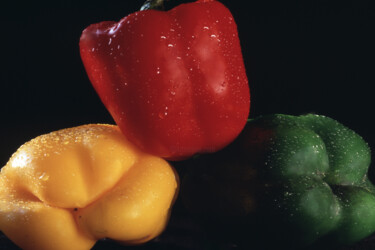 Photography titled "Organic bell pepper…" by Hoang Cong Minh (Minh Hoang), Original Artwork, Analog photography
