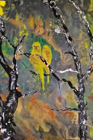"Akwarela pt Nierozl…" başlıklı Tablo Ewa Mościszko tarafından, Orijinal sanat, Suluboya