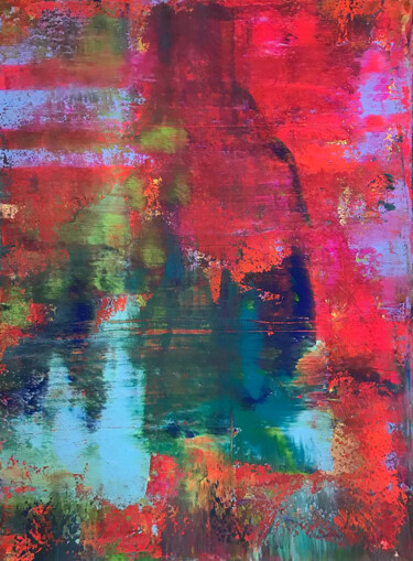 Pittura intitolato "Bright day" da Olga Melezhik, Opera d'arte originale, Acrilico Montato su Telaio per barella in legno