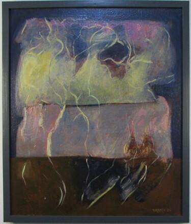 Pintura intitulada "Logical Phenomenon…" por Branko Velichkovski, Obras de arte originais, Acrílico Montado em Armação em ma…