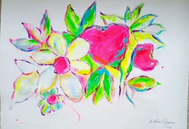 제목이 "SIEMPRE COLORES"인 미술작품 M. Ruiz Figueras로, 원작, 아크릴