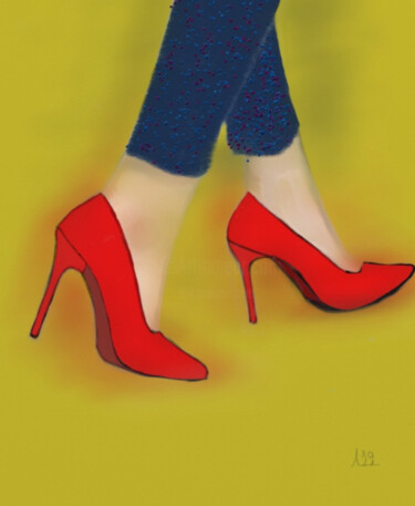 "Tacones" başlıklı Fotoğraf Miguel Sanguesa tarafından, Orijinal sanat, Dijital Fotoğrafçılık