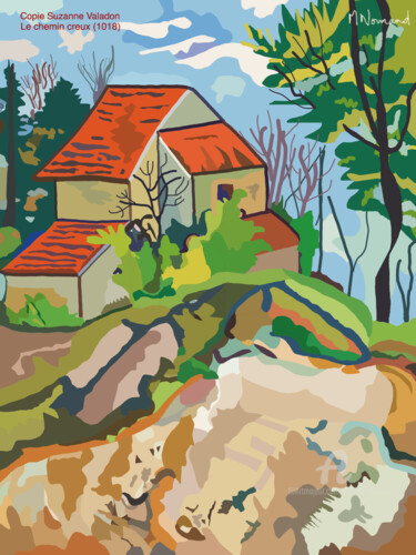 2025-06-02 Copie Suzanne Valadon « Le chemin creux 1918)