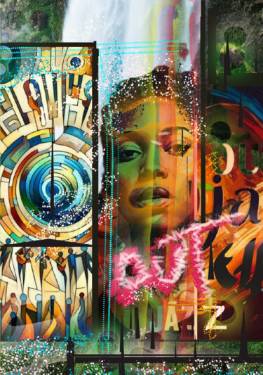 Digital Arts titled "JAZZ" by Emanuel Bruno Andrade, Original Artwork, 3D Modeling